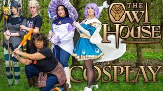 BIGGEST OWL HOUSE GROUP COSPLAY Cosxpo convention vlog