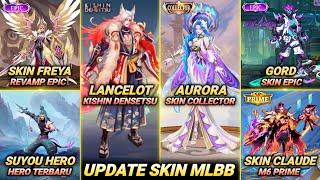 JADWAL RILIS SKIN BARU  KISHIN DENSETSU CC AURORA STAR ODETTE STARWARS CLAUDE M6 11.11 THAMUZ