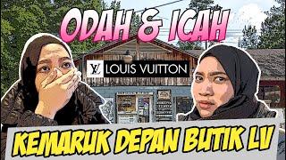 BONDA KE LONDON Part 4  Odah Icah kemaruk depan butik LV