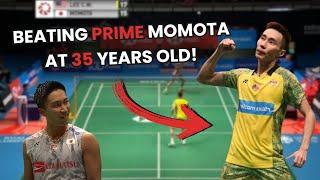 When 35 Year Old Lee Chong Wei Beat Prime Kento Momota