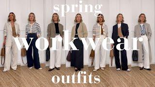 SPRING WORKWEAR OUTFITS 2024  SMART & CASUAL  MINIMAL STYLE