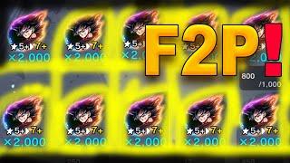 The LUCKIEST Summon in Legends HISTORY  Dragon Ball Legends