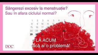 Sangerezi excesiv la menstruatie sau dupa ciclu? Află ce semnifică simptomele