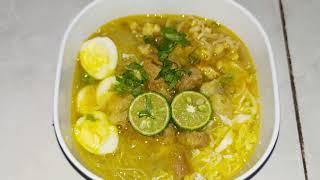 How to make SOTO AYAM  step-by-step Indonesian Chicken Soup recipe