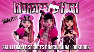 The Quality Though...Monster High Skulltimate Secrets Draculaura Review & Restyle