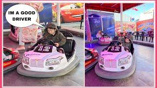 HE IS ENJOYING DRIVING CAR #driving #bumpcar