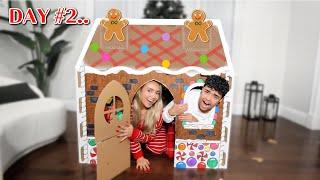 LAST TO LEAVE THE GINGERBREAD HOUSE WINS *CHALLENGE*