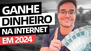 5 PASSOS PRA GANHAR DINHEIRO NA INTERNET EM 2024