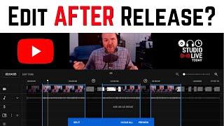 How to EDIT a YouTube video AFTER publishing