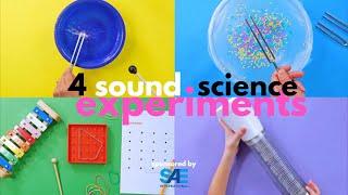 4 Sound Science Experiments for Kids