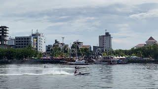 Day 1 Race Pantai Losari - Lomba Balap Perahu Bala Bala Pantai Losari Makassar