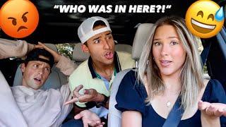 Seat Laid Back PRANK ON MY PROTECTIVE BROTHER he told my crush…