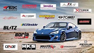 TOYOTA GT86SUBARU BRZSCION FRS BEST EXHAUST SOUNDS...GREDDY BORLA MAGNAFLOW INVIDIA MILLTEK...