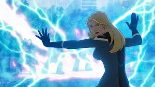 Sue Storm Invinsible Woman - All Powers Scenes Animated