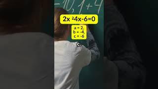 Master Quadratic Equations in Seconds  Quick Math Tips for Students #Shorts