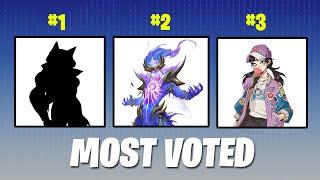 Top 12 MOST Voted Unreleased Survey Skins in Fortnite