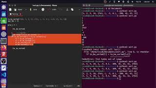 Python Tutorial  How to Create A Sorting Algorithm Using Python