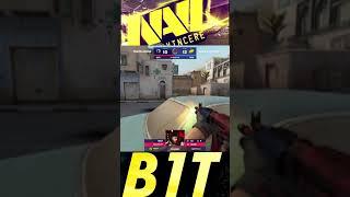 B1T и без хп опасен CS GO BLAST Premier #shorts #ксго #csgo #navi #b1t