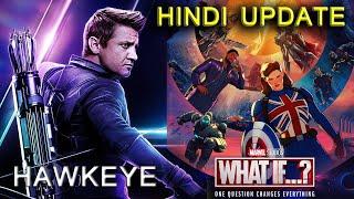 What IF & Howkeye Hindi Update  Release Date  Marvel