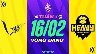 HEAVY VS V GAMING ĐỊA CHẤN LẬT KÈO I ĐTDV MÙA XUÂN 2023 I VÒNG BẢNG NGÀY 1602