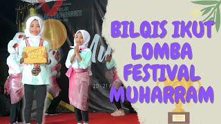 LOMBA FESTIVAL MUHARRAM  BILQIS JUARA 1  LOMBA NARI DAN MEWARNAI  lomba  juara