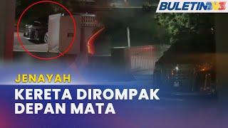 JENAYAH  MPV Mewah Dilarikan Pencuri Depan Pemilik