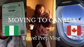 MOVING TO CANADA FROM NIGERIA Travel Prep Foodstuffs Covid Testing Pack with me.....