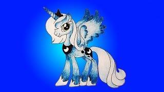 How To Draw Luna Princess My Little Pony