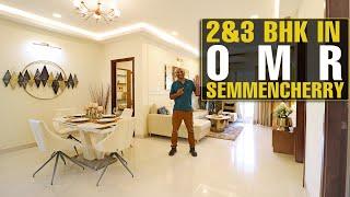 #1402 ON Road - Spacious 2 & 3 BHK in OMR Semmencherry Chennai  Premium Gated  Community