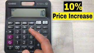 How to Calculate 10 Percent Price Increase On Calculator - 3 Steps Method