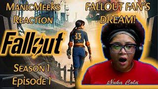 Fallout Season 1 Episode 1 Reaction  A VIDEO GAME ADAPTION DREAM COME TRUE FALLOUT FAN APPROVED