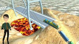 Simulation of Train Crashes and Falling from Above  BeamNG. drive