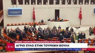 Άγριο ξύλο στην τουρκική βουλή – Πρώην υπουργός γρονθοκόπησε βουλευτή   Βραδινό Δελτίο  24072024