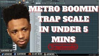 Metro Boomin  TRAP SCALE Explained  IN UNDER 5 MINS  FL Studio