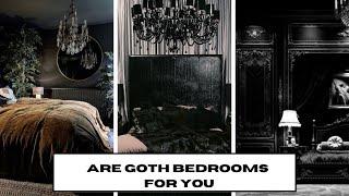 Beautiful Goth Dark Bedrooms  Home Decor Inspiration  And Then There Was Style