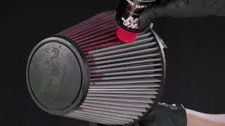 How to Clean K&N Oiled Cotton Intake Filters  OFFICIAL INSTRUCTIONS