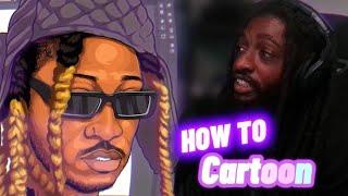 Step-by-Step Tutorial Creating  Future Cartoon Head in Adobe Illustrator