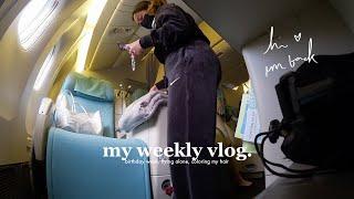 VLOG • Flying Alone Birthday Week Coloring My Hair & What I Got For My Birthday ️  Ry Velasco