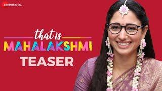 That Is Mahalakshmi - Official Movie Teaser  Tamannaah  Amit Trivedi
