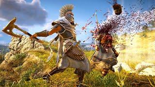Assassins Creed Valhalla - Angel of Death Brutal Combat Stealth Kills & Hunter Takedowns