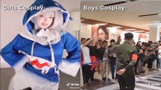 cewek ketika cosplay vs cowok