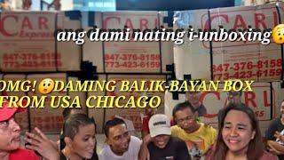 BALIKBAYAN BOX FIRST TIME GRABE..ANG DAMI FROM USA CHICAGO