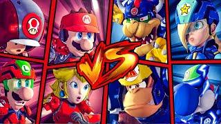 P1 Mario Toad Luigi Peach VS CPU Bowser Rosalina Yoshi Donkey Kong  Request Battle 