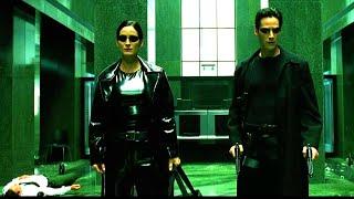 The Matrix 2 vs 100 Freeze - Movieclip HD 4K