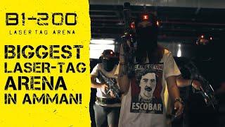 The biggest indoor Laser Tag Arena in Amman