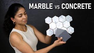 Marble vs Concrete Countertops  Everything you need to know