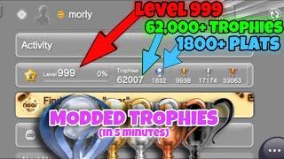 2024 How to mod trophies on your Playstation account MAX LEVEL + In under 5 Minutes