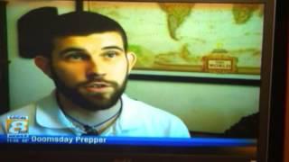 CHANNEL 8 LOCAL NEWS COVERAGE OF 7 TRUMPETS PREPPER CHANNEL APPEARING ON NATIONAL GEOGRAPHIC