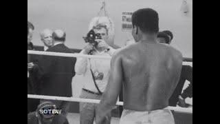 MUHAMMAD ALI TRAINS FOR TITLE FIGHT 1966 IN HD