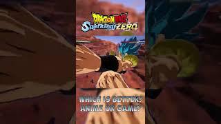 GOGETA BLUE ultimate attack in Dragon Ball Sparking Zero